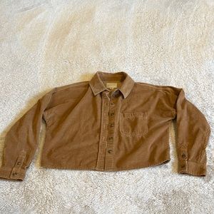 American Eagle corduroy shirt size XXS
